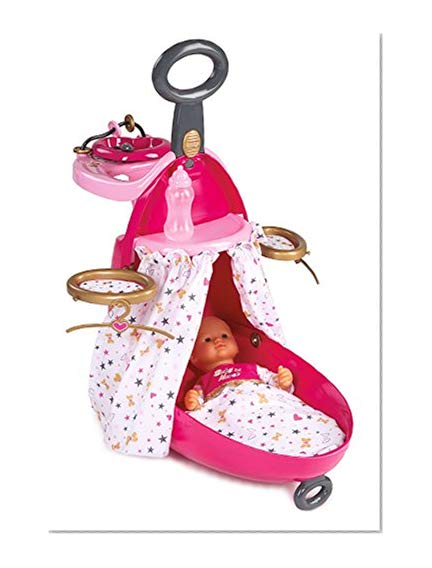 Smoby Toys - Baby Nurse - 7/220316 - Valise 3 en 1 (poupée non incluse)