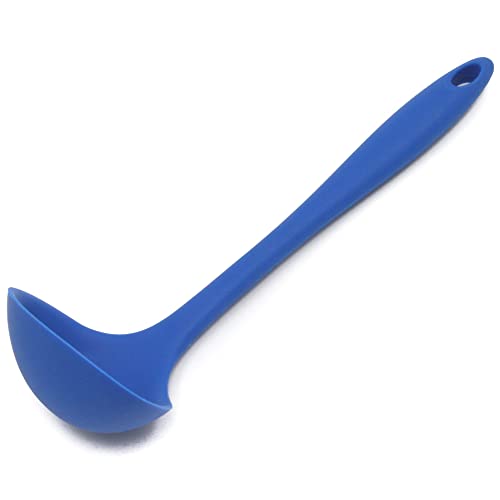 Chef Craft Premium Silicone Ladle, 11.25", Blue