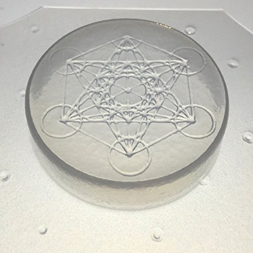 Flexible Resin Mold Sacred Geometry Metatron's Cube 2" Diameter X 1/2" Deep