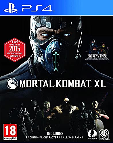 Book Cover Mortal Kombat XL (PS4)