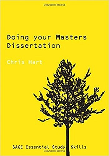 Doing Your Masters Dissertation Realizing Your Potential As a Social Scientist