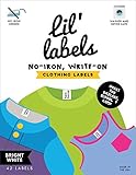 Clothing Labels, Write On Name, No Iron, Washer and Dryer Safe, Kids Label for Daycare and School