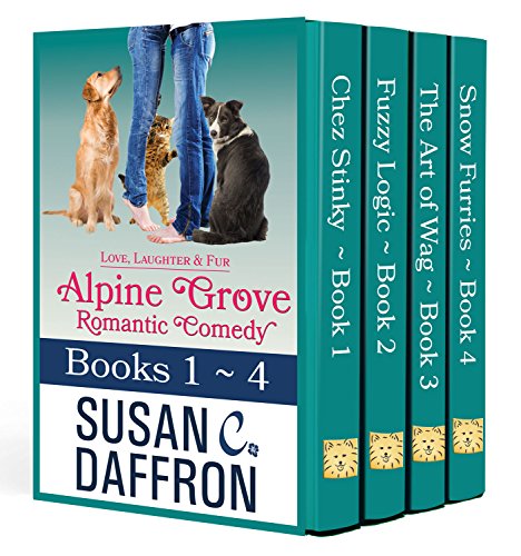 Book Cover Love, Laughter, and Fur: Alpine Grove Romantic Comedy - Books 1-4 (An Alpine Grove Romantic Comedy)