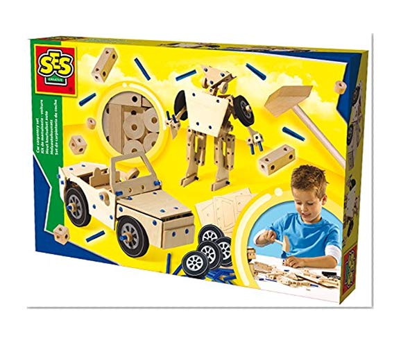 SES Creative - 14586 -  Kit de menuiserie Voiture