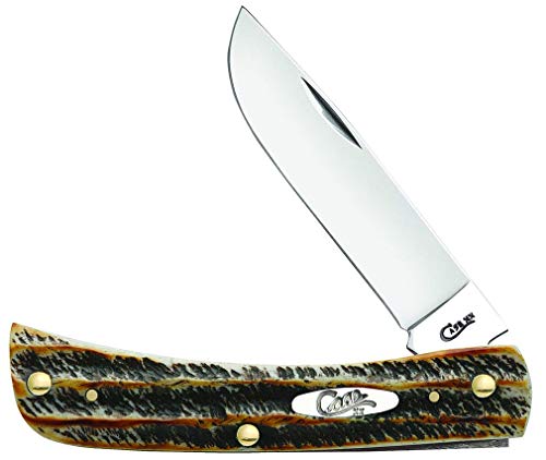 Case WR XX Pocket Knife 6.5 Bonestag Sod Buster Jr Item #65310 - (6.5137 SS) - Length Closed: 3 5/8 Inches