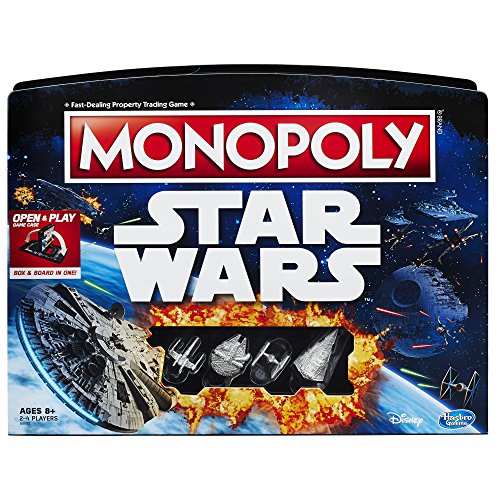 Book Cover Monopoly Game: Star Wars Edition
