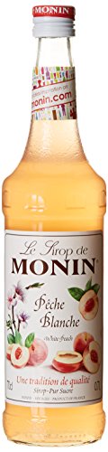 Monin Sirop de Pêche Blanche 70 cl
