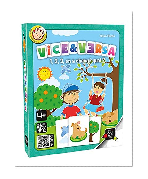 Gigamic Jeu de Cartes-Vice & Versa, AMEVI
