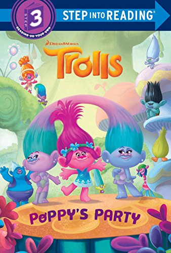 Book Cover Poppy's Party (DreamWorks Trolls) (Step into Reading)