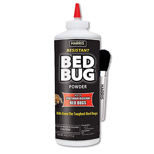 Book Cover HARRIS Bed Bug Killer Powder, 4oz with Application Brush