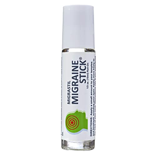 Book Cover Migrastil Migraine Stick Â® Headache Relief Roll-on, Essential Oil Aromatherapy 10ml