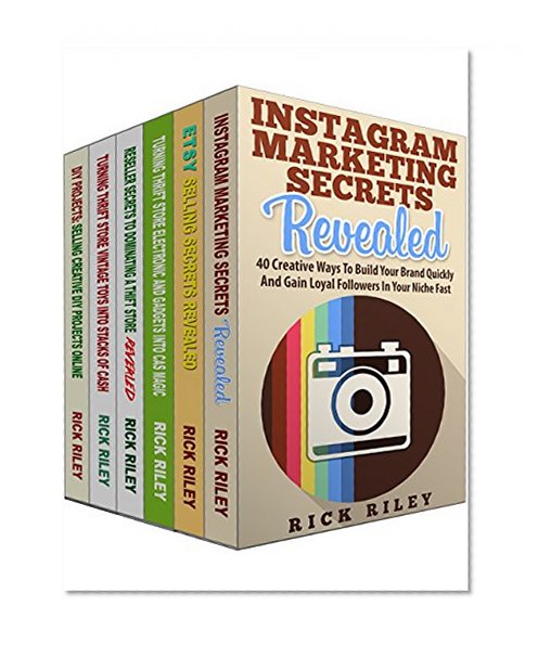 How To Sell On Etsy, eBay and Instagram Marketing Secrets Box Set (6 in 1): Learn The Secrets To Grow Your Business on eBay, Etsy and Instragram (How To ... Business Marketing, Make Money Online)