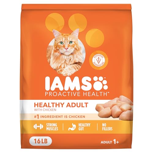 IAMS PROACTIVE HEALTH Adult Original With Chicken Dry Cat Food 16 Pounds