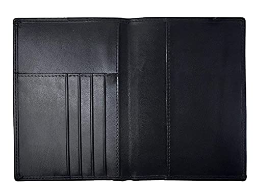 RFID Blocking Wallet Leather Passport Holder Wallet Cover Case â€¦