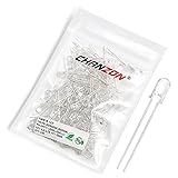 Chanzon 100 pcs 5mm Infrared Ray IR 940nm Emitter LED Diode Lights (Black Lens Round DC 1.2V-1.5V 20mA) Lighting Bulb Lamps Electronics Components Indicator Light Emitting Diodes