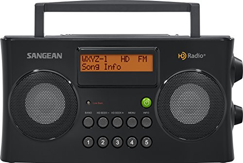 Book Cover Sangean HDR-16 HD Radio/FM-Stereo/AM Portable Radio