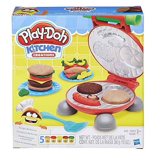 Book Cover Play-Doh Kitchen Creations Burger Barbecue