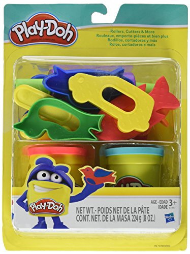 Book Cover Play-Doh Rollers and Cutters Toy