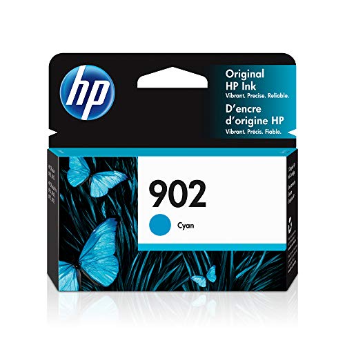 Book Cover HP 902 | Ink Cartridge | Cyan | Works with HP OfficeJet 6900 Series, HP OfficeJet Pro 6900 Series | T6L86AN