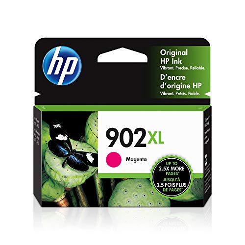 Book Cover HP 902XL | Ink Cartridge | Magenta | Works with HP OfficeJet 6900 Series, HP OfficeJet Pro 6900 Series | T6M06AN