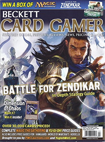 Beckett Card Gamer Magazine (Winter 2015 - Battle For Zendikar)
