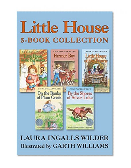 Little House 5-Book Collection: Little House in the Big Woods, Farmer Boy, Little House on the Prairie, On the Banks of Plum Creek, By the Shores of Silver Lake