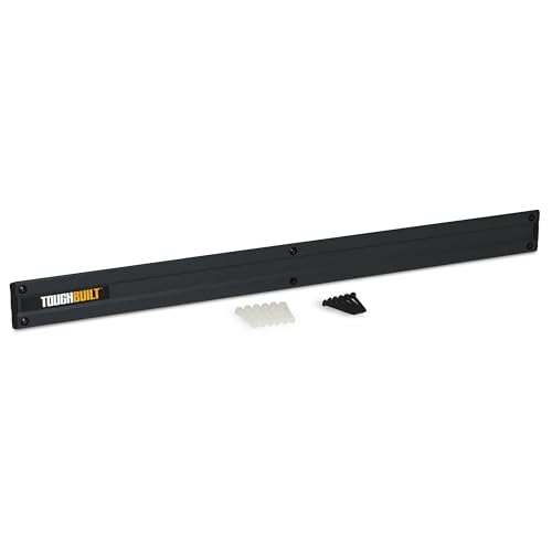 ToughBuilt – 24" Wall Organizer, Heavy-Duty Steel Wall Rail for Tool & Pouch Storage, Perfect for Garage, Shop & Jobsite (TB-53)