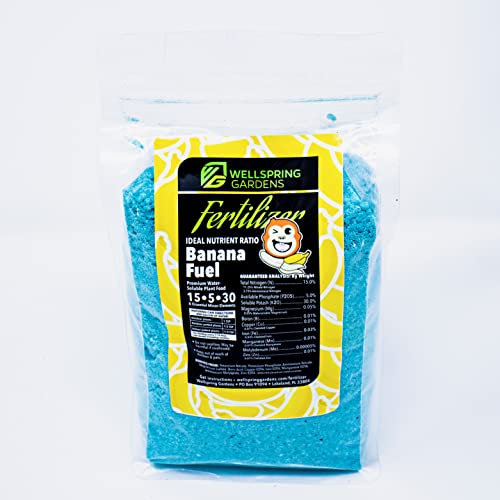 Banana Fertilizer Fuel - 2 Pounds - Water-Soluble 15-5-30 Blend