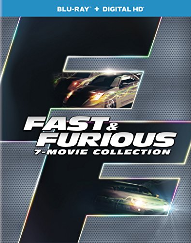 Book Cover Fast & Furious 7-Movie Collection [Blu-ray]