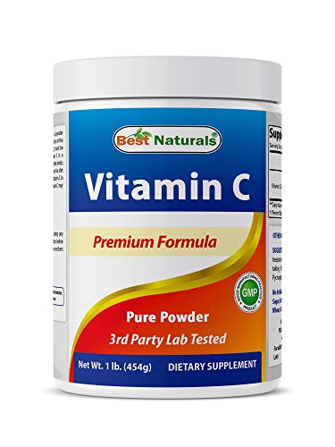 Best Naturals 100% Pure Vitamin C Powder 1 lb (454 Grams) Powder (Also Called Ascorbic Acid)