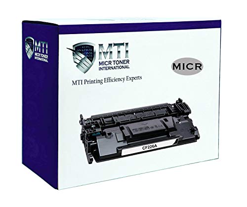 Book Cover MICR Toner International Compatible MICR Toner Cartridge Replacement for HP CF226A 26A M402dn M402n M402dw M426fdn M426fdw