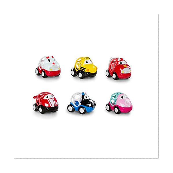 Oball 10311 Assortiment de 6 Voitures - GoGrippers - Coloris aléatoire - 1 unité