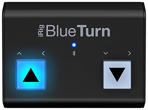 IK Multimedia iRig BlueTurn wireless page turner for smartphones and tablets