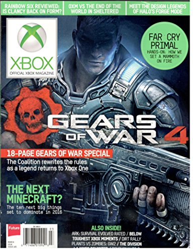 Official Xbox Magazine (Gears of War 4,March 2016)