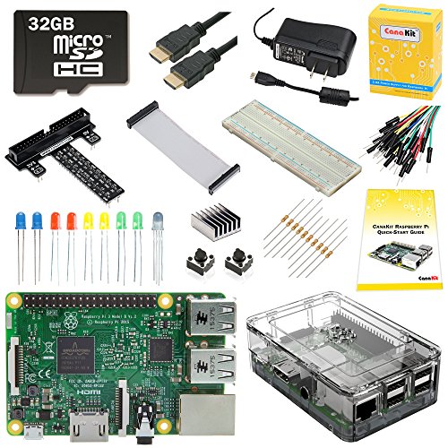 Book Cover CanaKit Raspberry Pi 3 Ultimate Starter Kit - 32 GB Edition