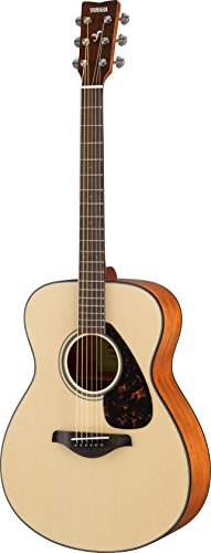 Book Cover Yamaha FS800 Small Body Solid Top Acoustic Guitar, Natural