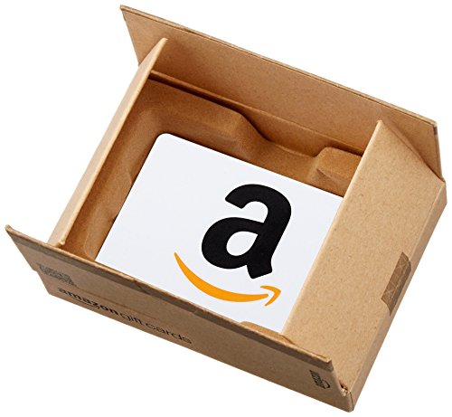 Book Cover Amazon.com Gift Card in a Mini Amazon Shipping Box (Classic White Card Design)