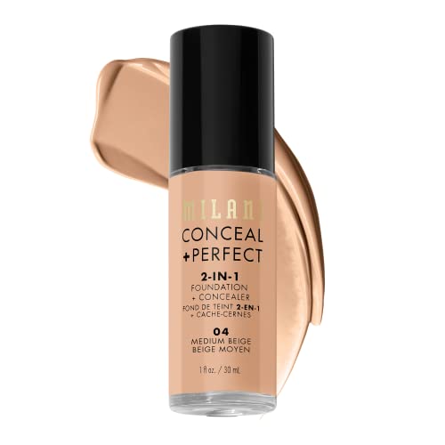 MILANI Conceal + Perfect 2-In-1 Foundation + Concealer - Medium Beige
