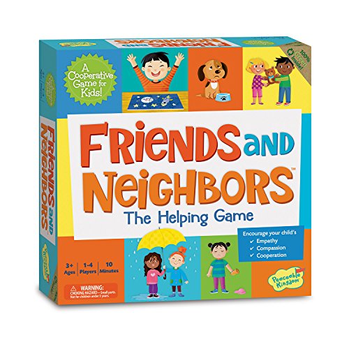 Book Cover Peaceable Kingdom Friends and Neighbors: The Helping Game Emotional Development Cooperative Game for Kids