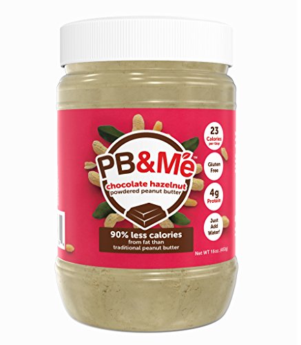 PB&Me Powdered Peanut Butter, Keto Snack, Gluten Free, Plant Protein, Chocolate, 16 Oz
