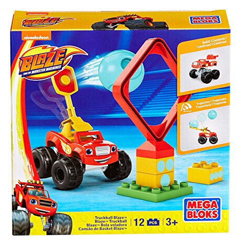 Mega Bloks Monster Machine Truckball Blaze Set