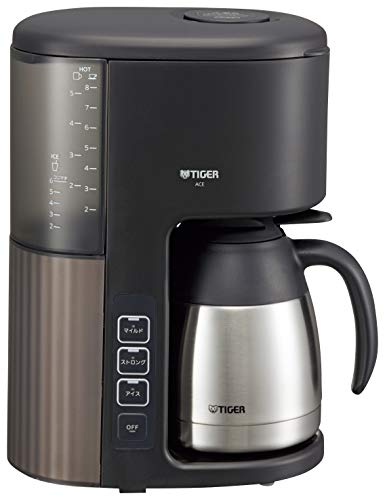 TIGER microcomputer coffee maker cafe black eight glasses for ACE-S080KQ