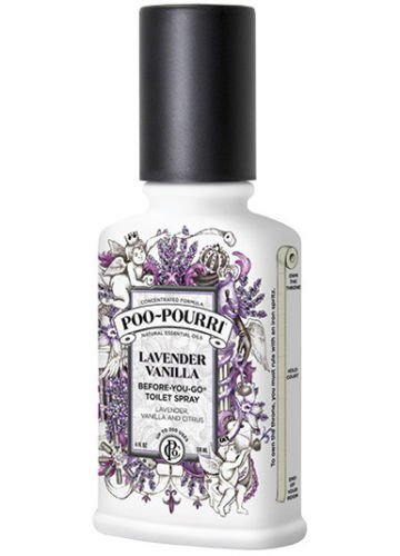 Poo-Pourri Go Toilet Spray Bottle, 4 oz, Lavender Vanilla