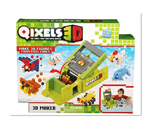 Qixels – 3D Maker – Kit Créatif de Figurines – 600 Cubes et Modèles