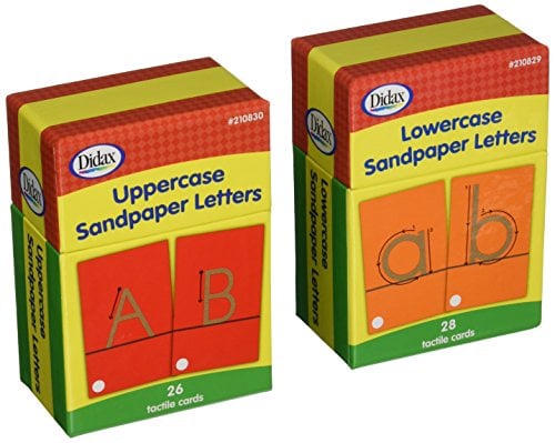 Book Cover Didax Educational Resources Sandpapers Letters Boxed Set