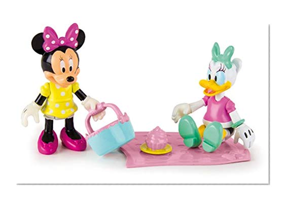 IMC Toys - Pack de 2 figurines Minnie & Daisy - Pique - Nique - 181960 - Disney