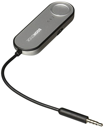 Boomstick Psychoacoustic Portable Amp and Audio Enhancer - Silver