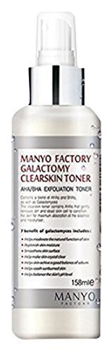 Book Cover Manyo Factory Galatomy Clear skin AHA/BHA Exfoliation Toner