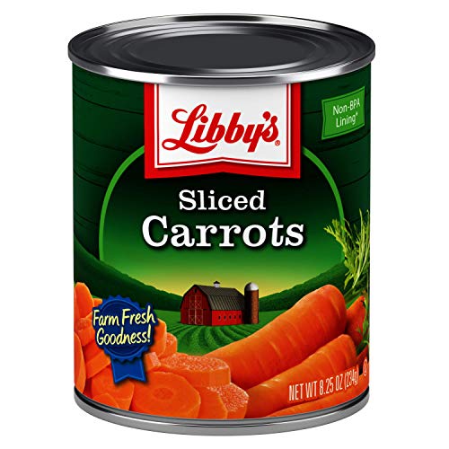 Book Cover Libby's Sliced Carrots, 8.25 Oz, Pack of 12