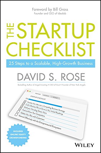 Book Cover The Startup Checklist: 25 Steps to a Scalable, High-Growth Business